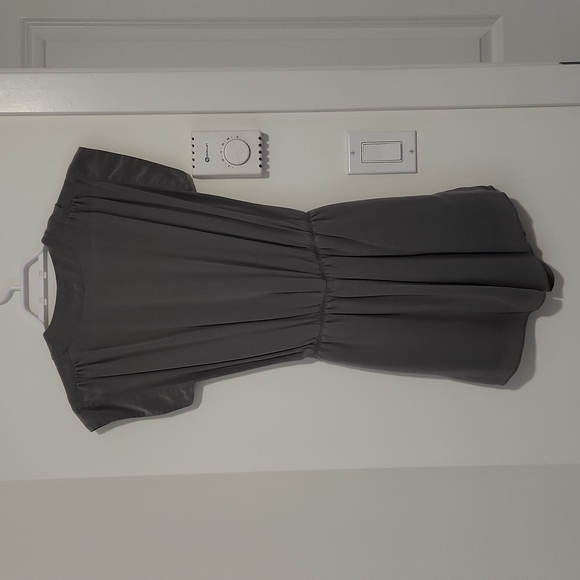 Aritzia Babaton Corbett Romper Gray XXS - Picture 2 of 4